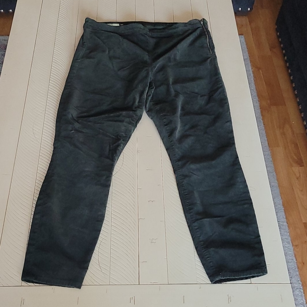 Velvet Side Zip jegging